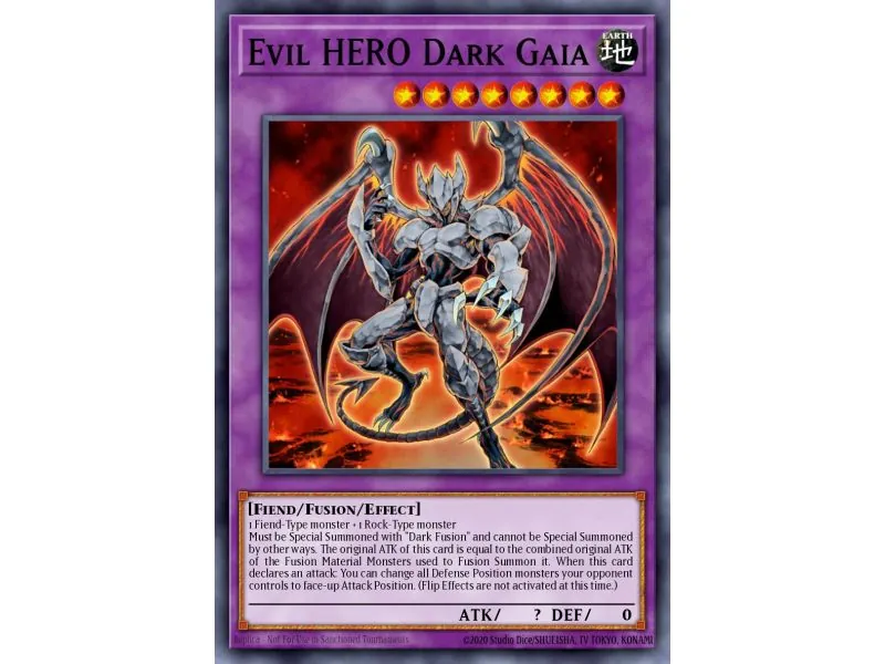 Evil HERO Dark Gaia (Ultra Rare)