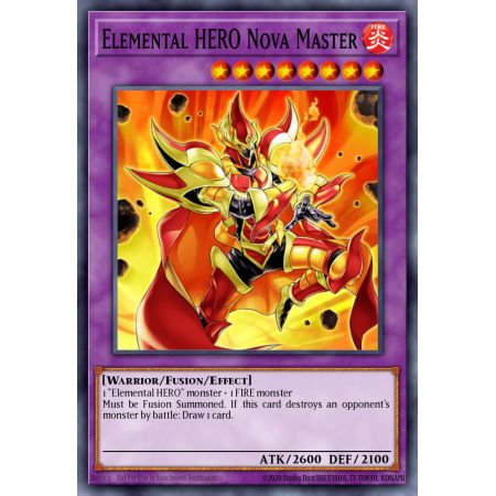 Elemental HERO Nova Master (Super Rare)