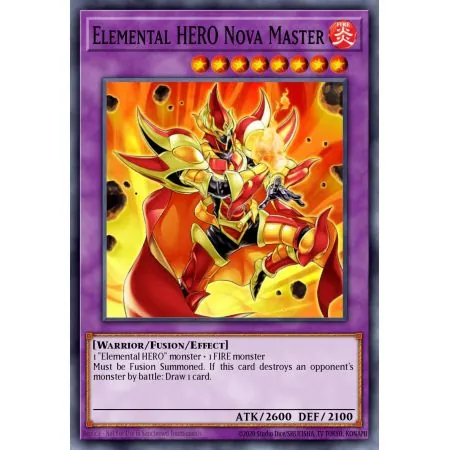 Elemental HERO Nova Master (Super Rare)
