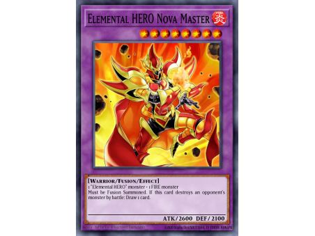 Elemental HERO Nova Master (Super Rare)