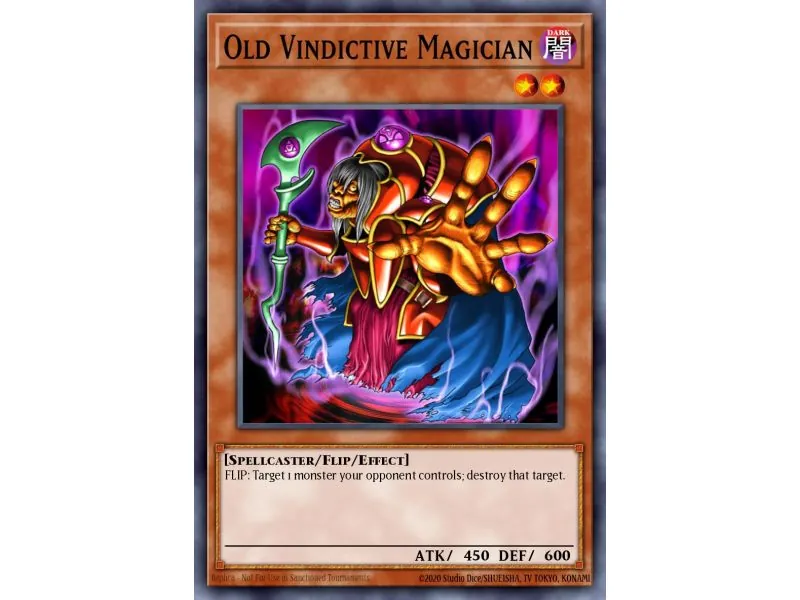 Old Vindictive Magician (Common)