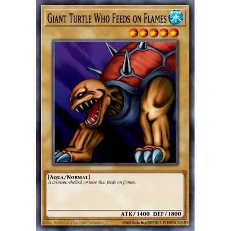 Giant Turtle Who Feeds on Flames (Common)