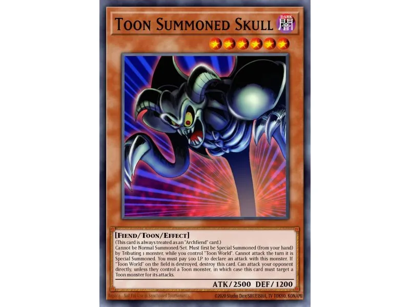 Toon Summoned Skull (Ultra Rare)