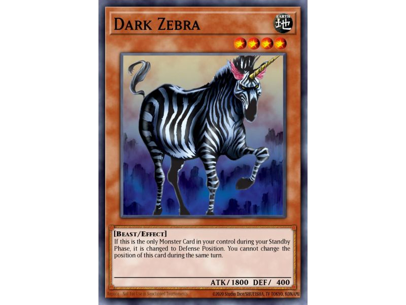 Dark Zebra (Common)