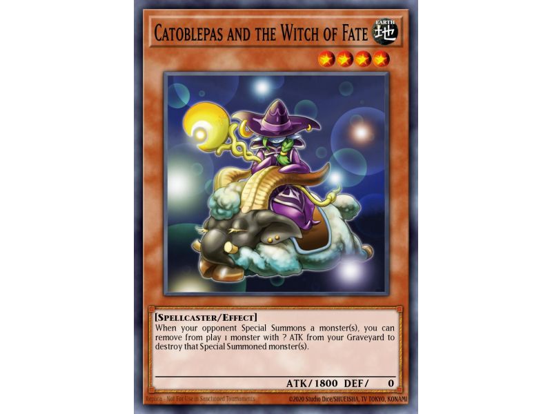 Catoblepas and the Witch of Fate (Rare)