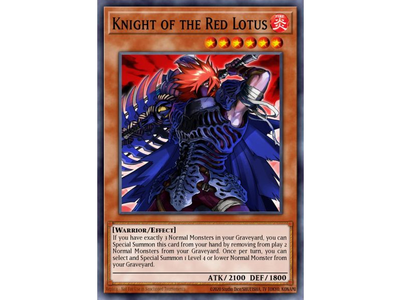 Knight of the Red Lotus (Super Rare)