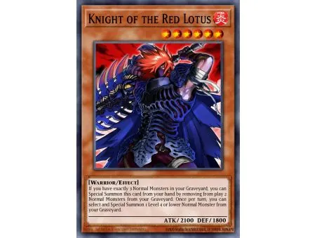 Knight of the Red Lotus (Super Rare)