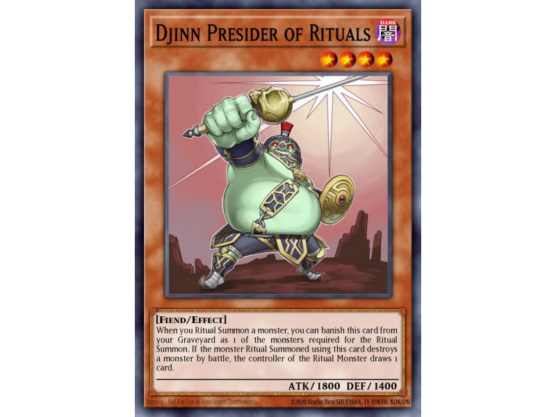 Djinn Presider of Rituals (Rare)