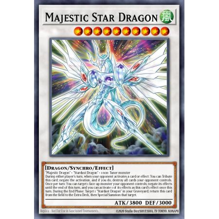 Majestic Star Dragon (Ghost Rare)