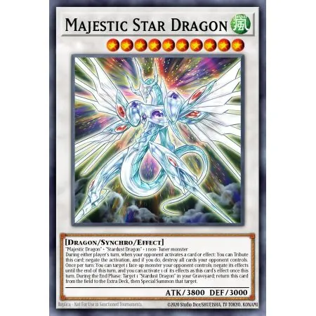 Majestic Star Dragon (Ghost Rare)