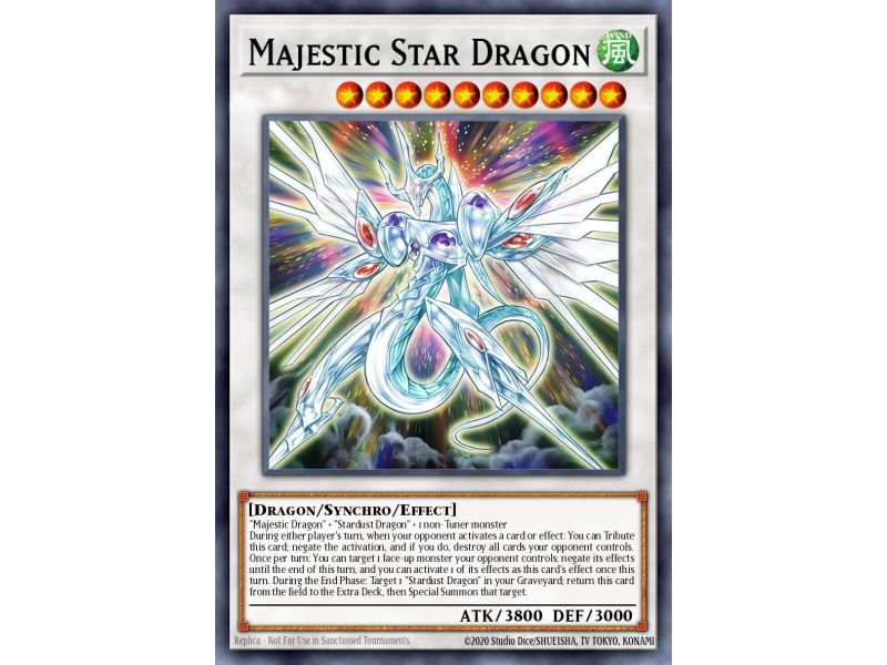 Majestic Star Dragon (Ghost Rare)