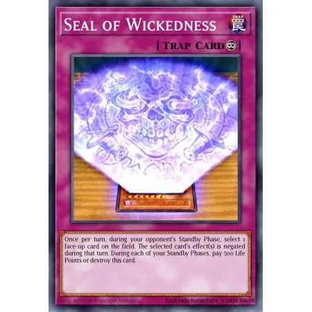 Seal of Wickedness (Super Rare)