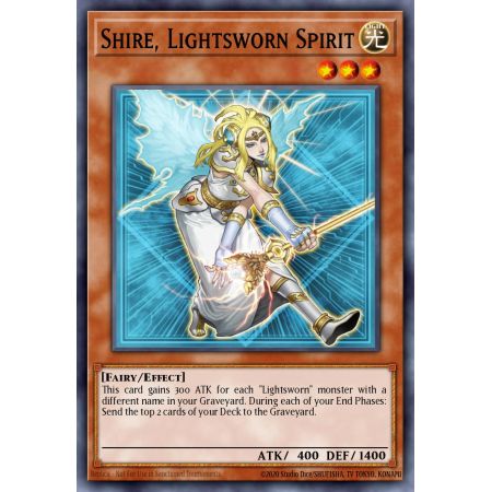 Shire, Lightsworn Spirit (Super Rare)