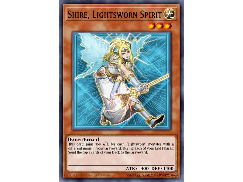 Shire, Lightsworn Spirit (Super Rare)