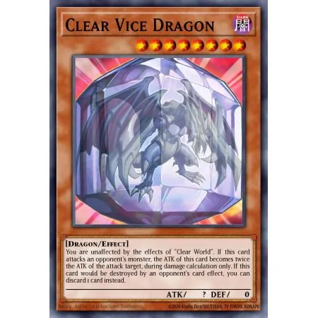 Clear Vice Dragon (Secret Rare)