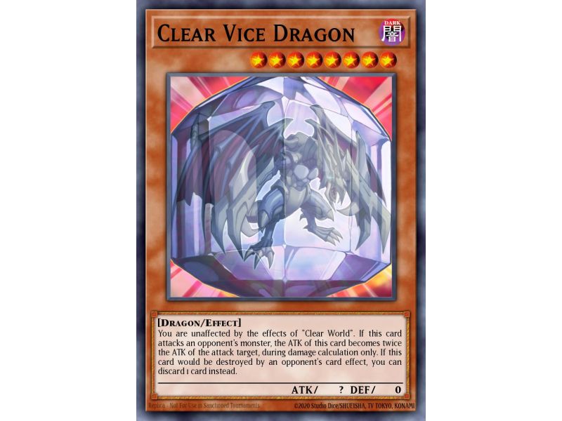 Clear Vice Dragon (Secret Rare)