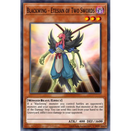 Blackwing - Etesian of Two Swords (Common)