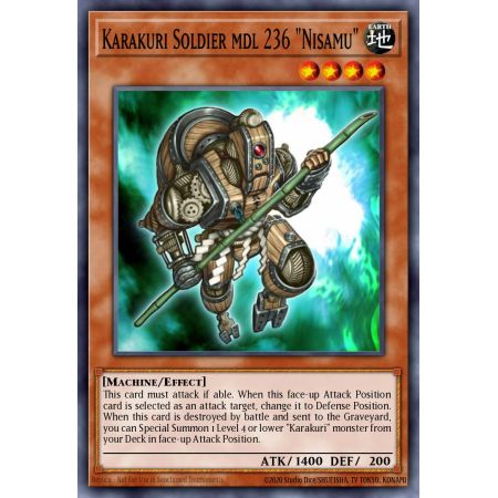 Karakuri Soldier mdl 236 "Nisamu" (Common)