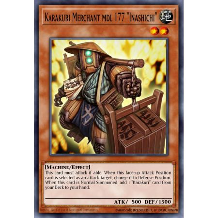 Karakuri Merchant mdl 177 "Inashichi" (Rare)