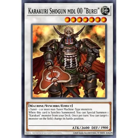 Karakuri Shogun mdl 00 "Burei" (Ultimate Rare)