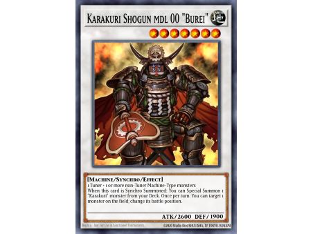 Karakuri Shogun mdl 00 "Burei" (Ultimate Rare)