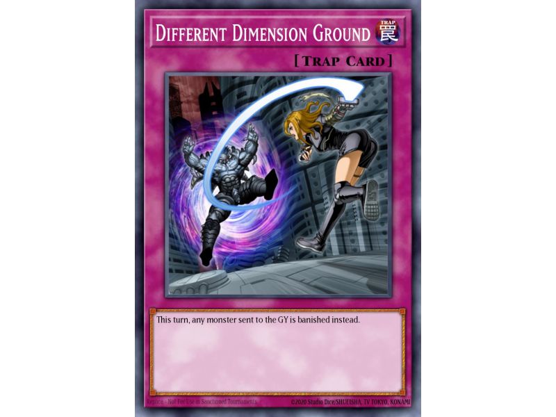 Different Dimension Ground (Super Rare)