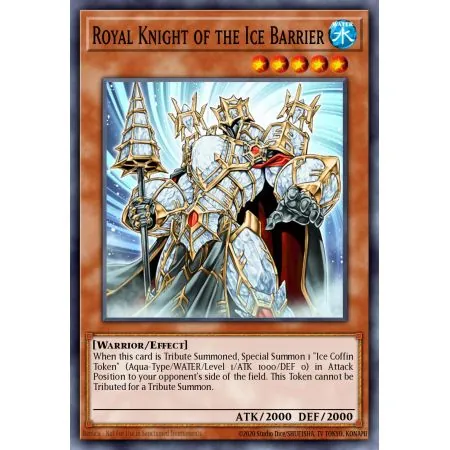 Royal Knight of the Ice Barrier (Super Rare)