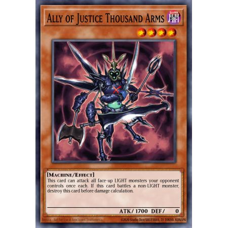 Ally of Justice Thousand Arms (Common)