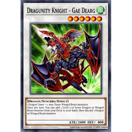 Dragunity Knight - Gae Dearg (Secret Rare)