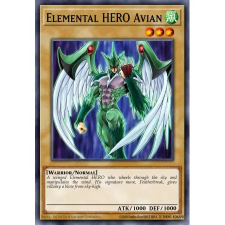 Elemental HERO Avian (Common)