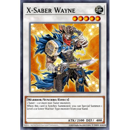 X-Saber Wayne (Super Rare)