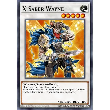 X-Saber Wayne (Super Rare)