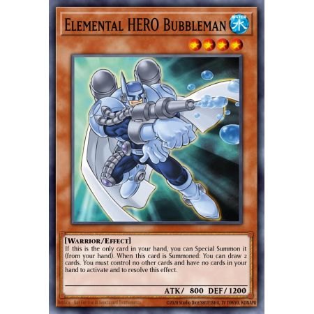 Elemental HERO Bubbleman (Super Rare)