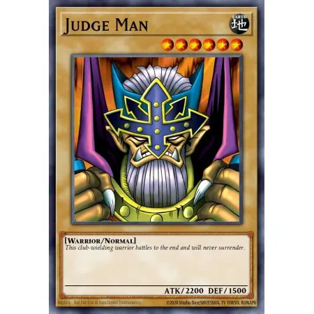 Judge Man (Common)