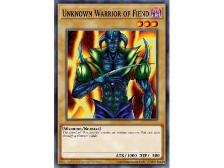 Unknown Warrior of Fiend (Common)