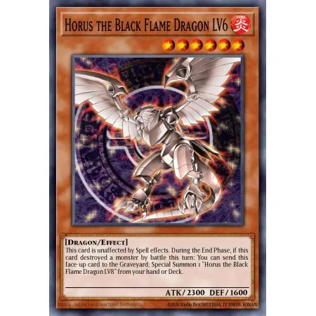 Horus the Black Flame Dragon LV6 (Common)