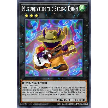 Muzurhythm the String Djinn (Super Rare)