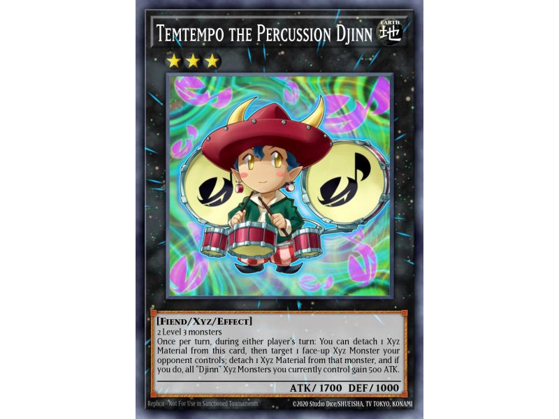 Temtempo the Percussion Djinn (Super Rare)