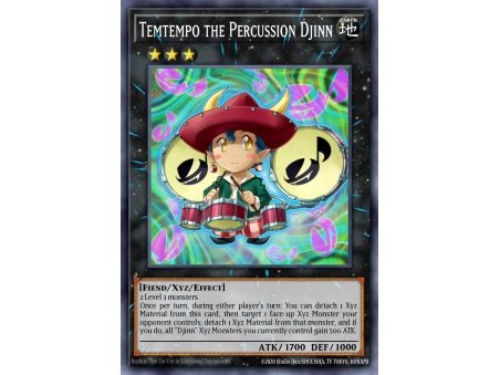 Temtempo the Percussion Djinn (Super Rare)