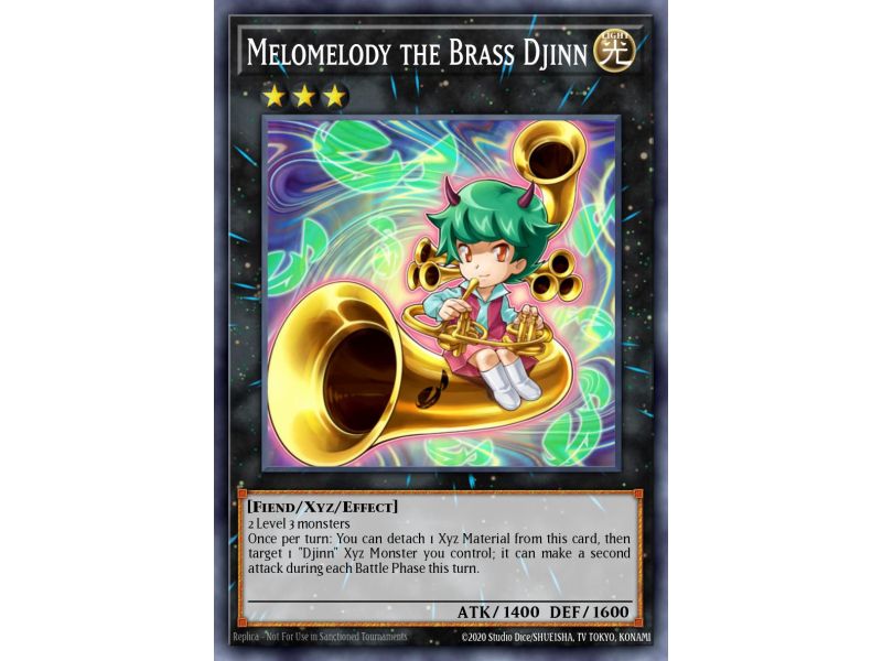 Melomelody the Brass Djinn (Super Rare)