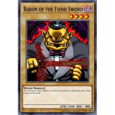 Baron of the Fiend Sword (Common)