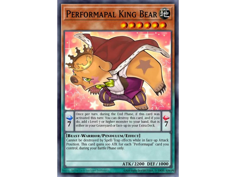Performapal King Bear (Ultra Rare)