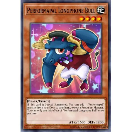 Performapal Longphone Bull (Super Rare)