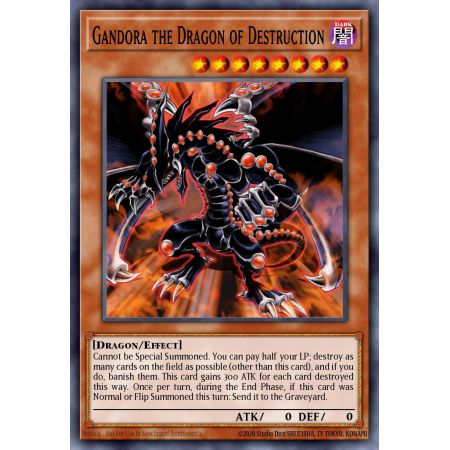 Gandora the Dragon of Destruction (Common)