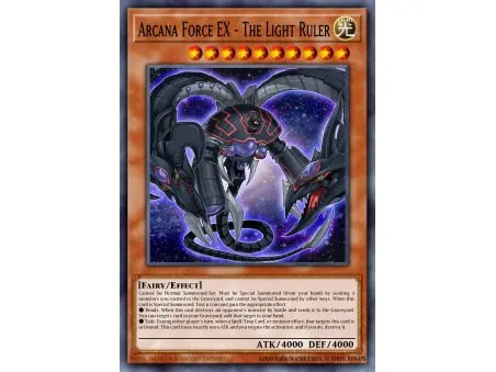 Arcana Force EX - The Light Ruler (Common)