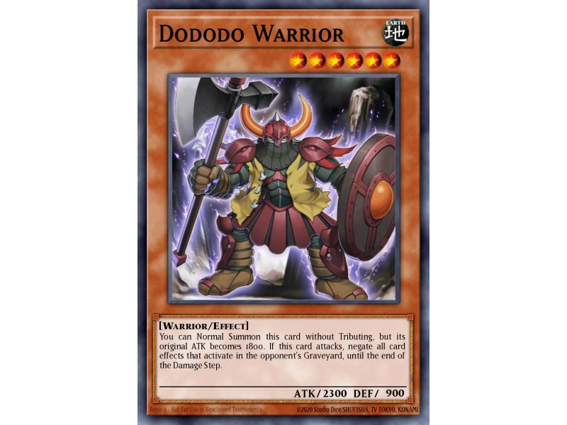 Dododo Warrior (Common)