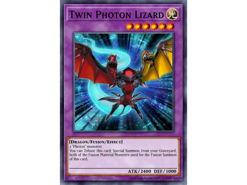 Twin Photon Lizard (Common)