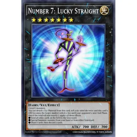 Number 7: Lucky Straight (Common)