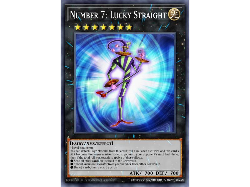 Number 7: Lucky Straight (Common)