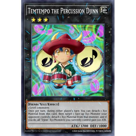 Temtempo the Percussion Djinn (Common)